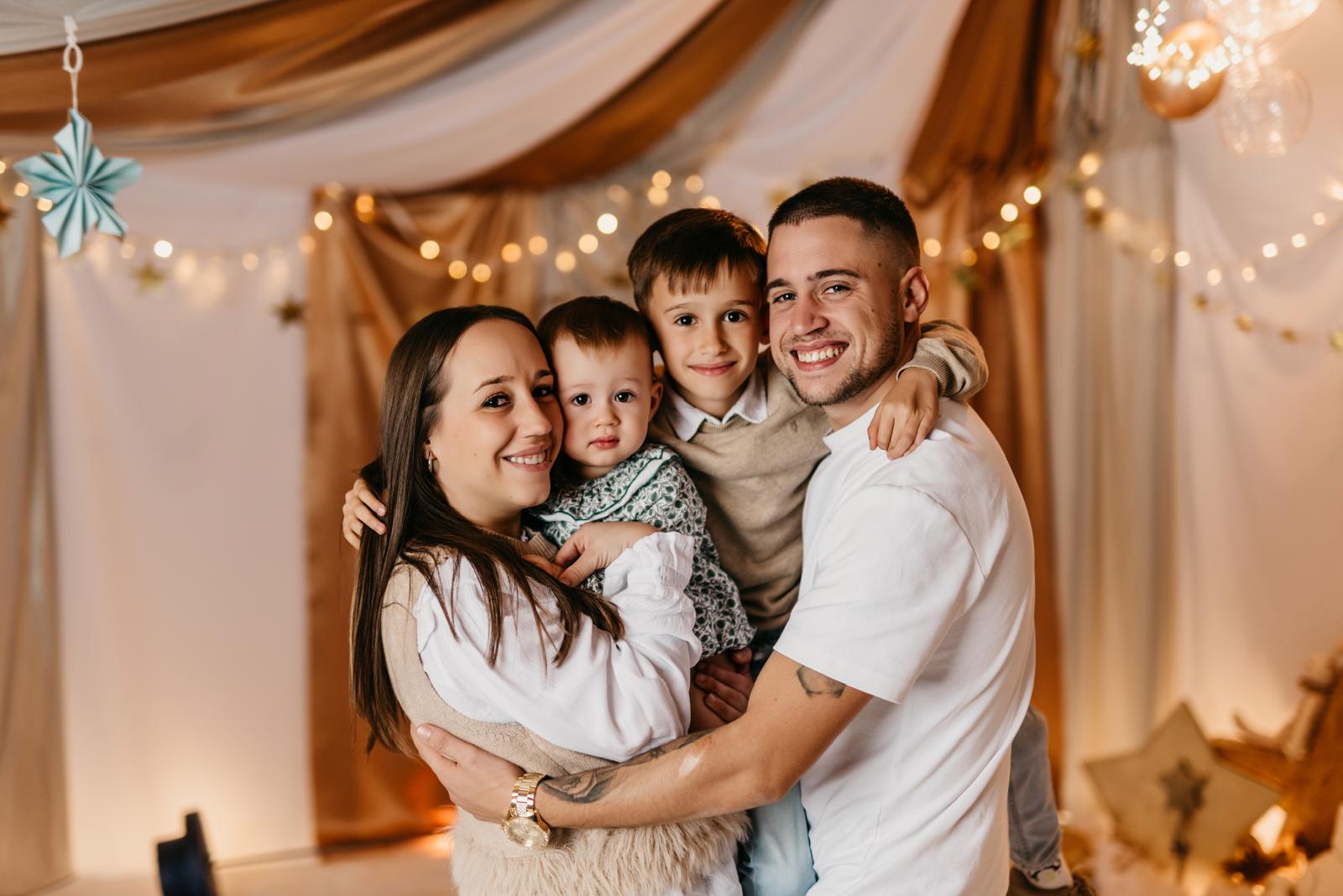 Alejandro, Marina y niños